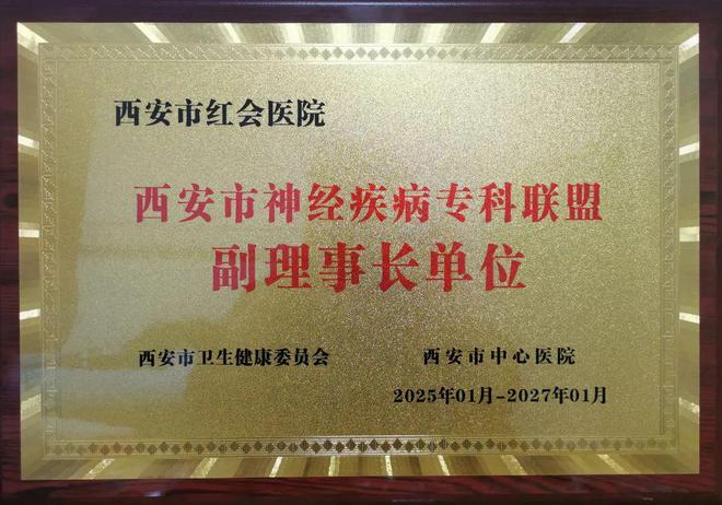 規(guī)范引領(lǐng)丨西安市紅會醫(yī)院獲批成為西安市神經(jīng)疾病專科聯(lián)盟副理事長單位(圖3)